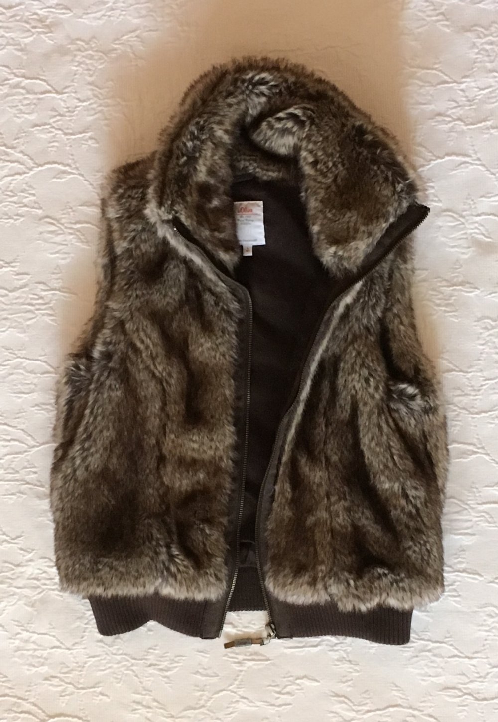 Kunstfell West braun weich und flauschig S.Oliver Gr. XS / 32