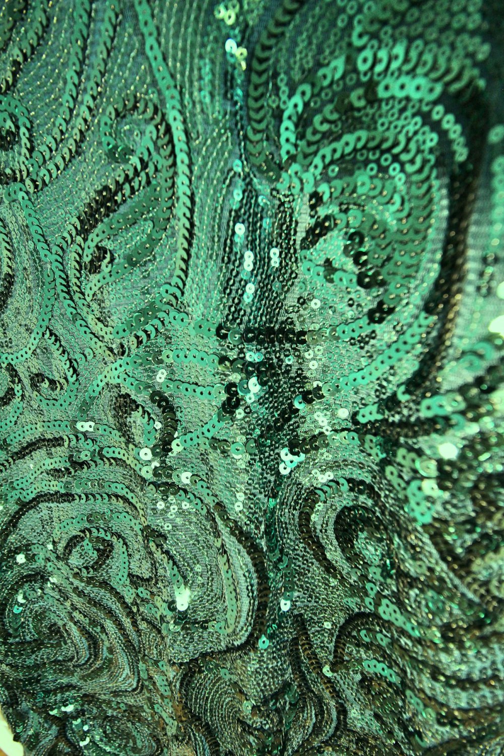 Forever 21 green sequin dress / grünes Paillettenkleid / robe verte à paillettes / abito verde paillettes