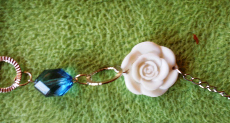 Personalisierte kette  Rose