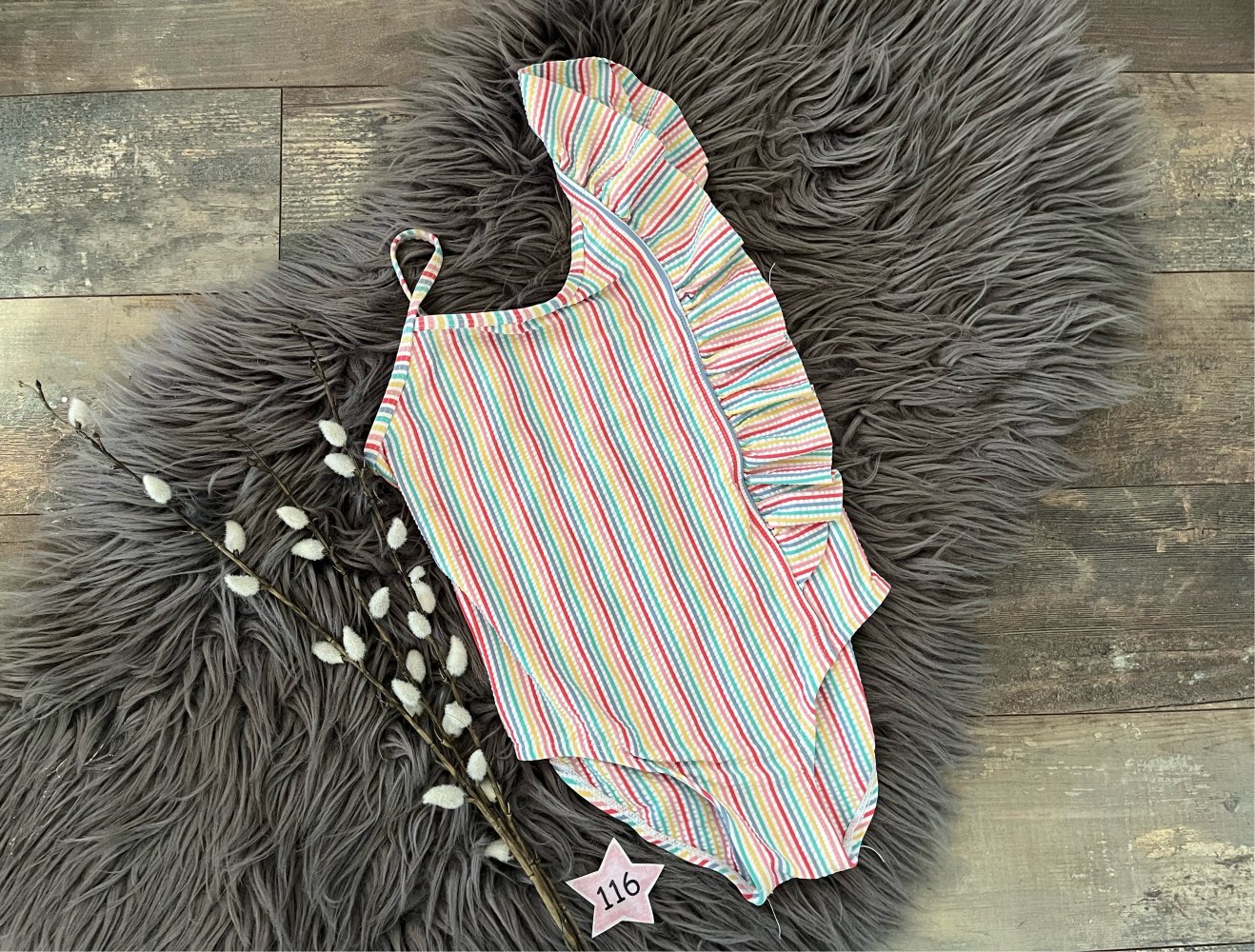 Mädchen Badeanzug von Primark Größe 116