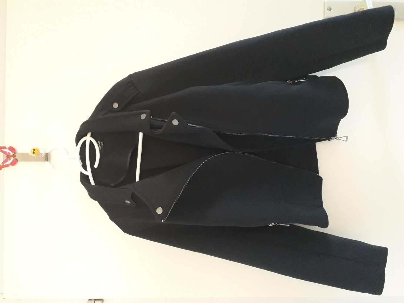 Bikerjacke aus Stoff