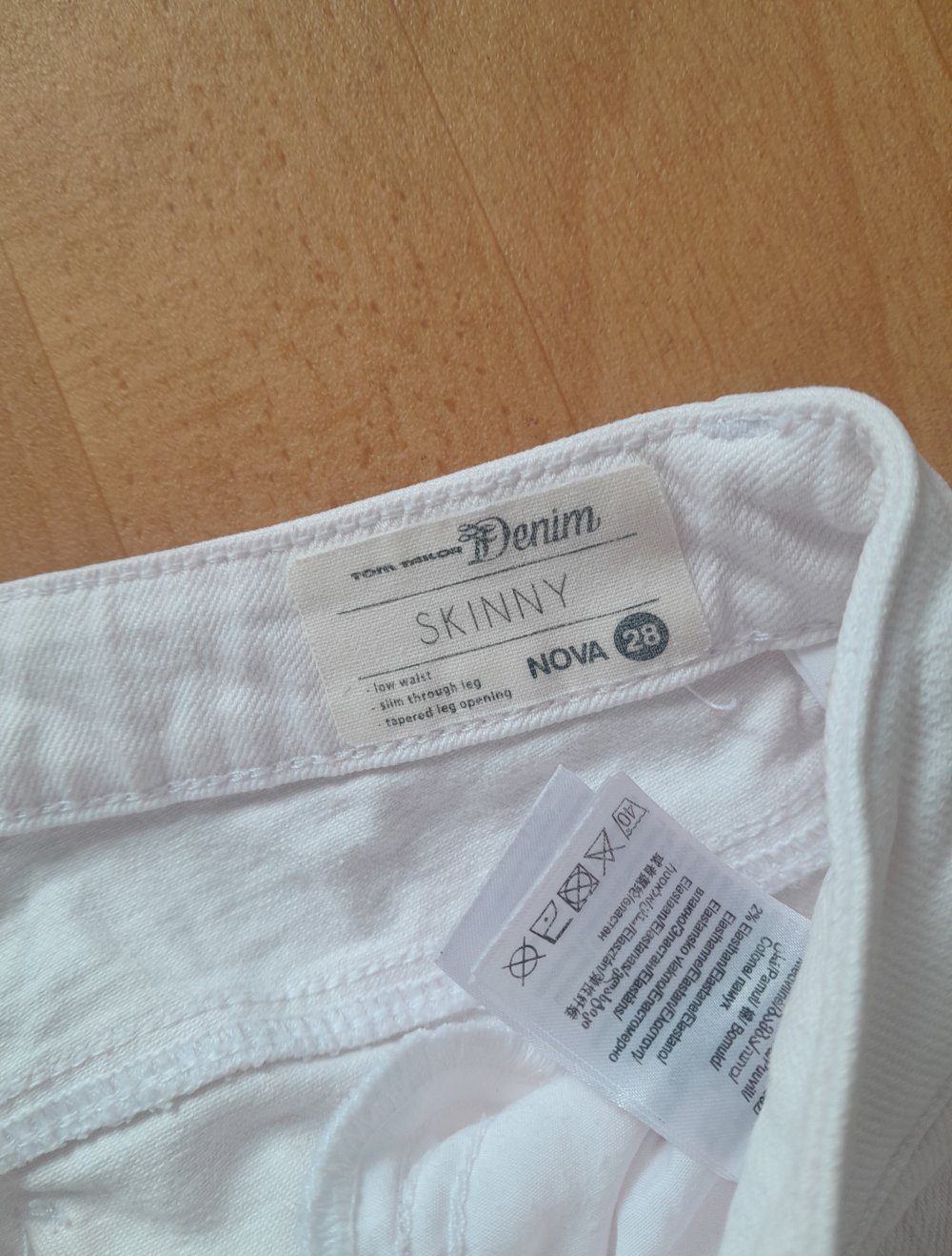 Jeans#Skinny#28#weiss