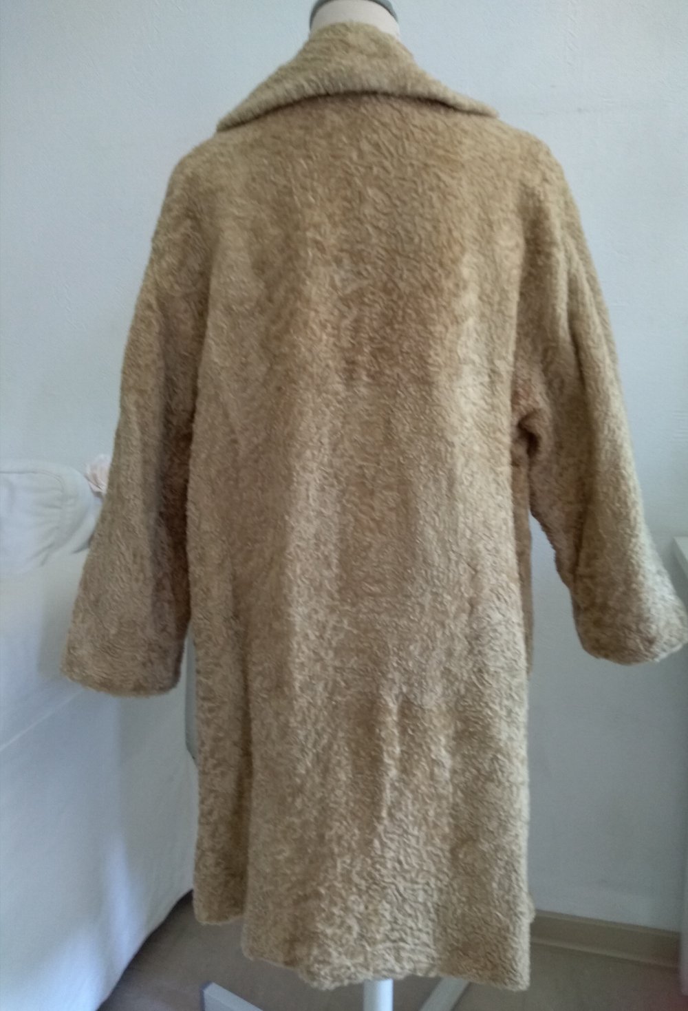 Persianer goldfarben Damenmantel vintage