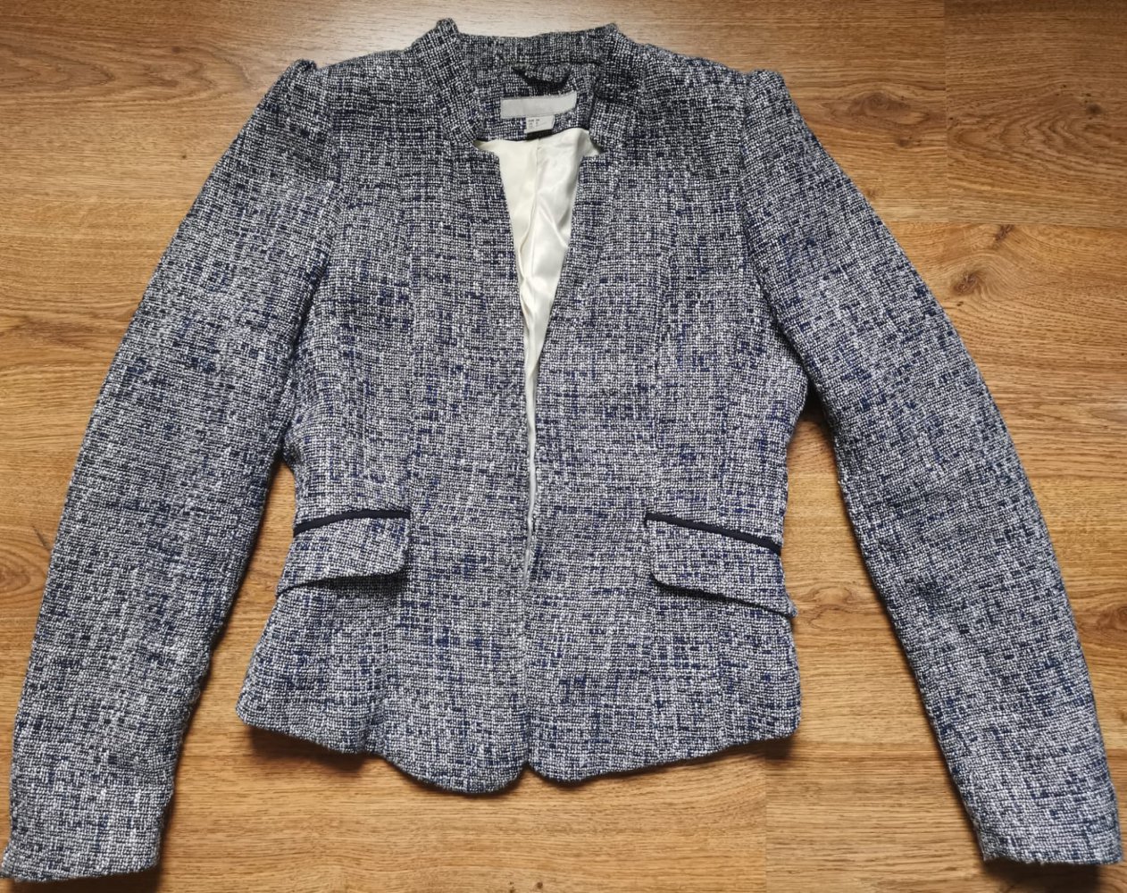 H&m Blazer blau und weiß 