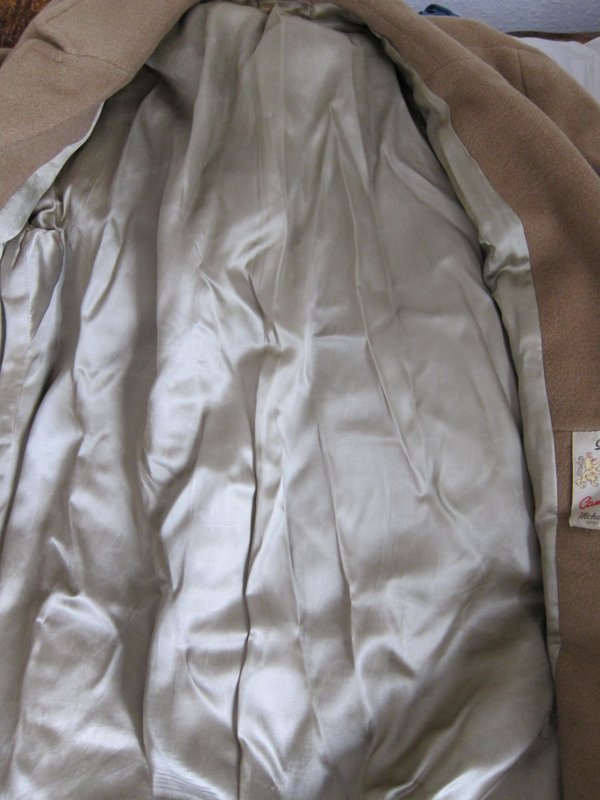 Vintage: Kamelhaarjacke, original 60er Jahre