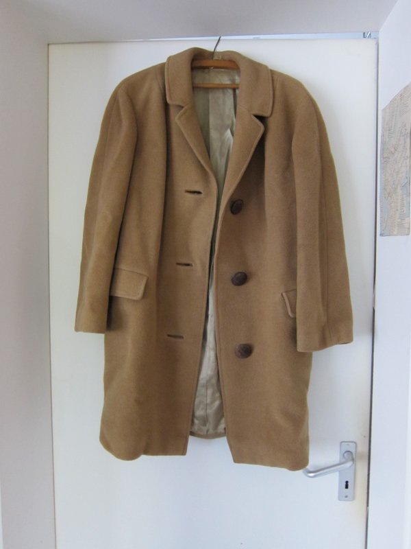 Vintage: Kamelhaarjacke, original 60er Jahre