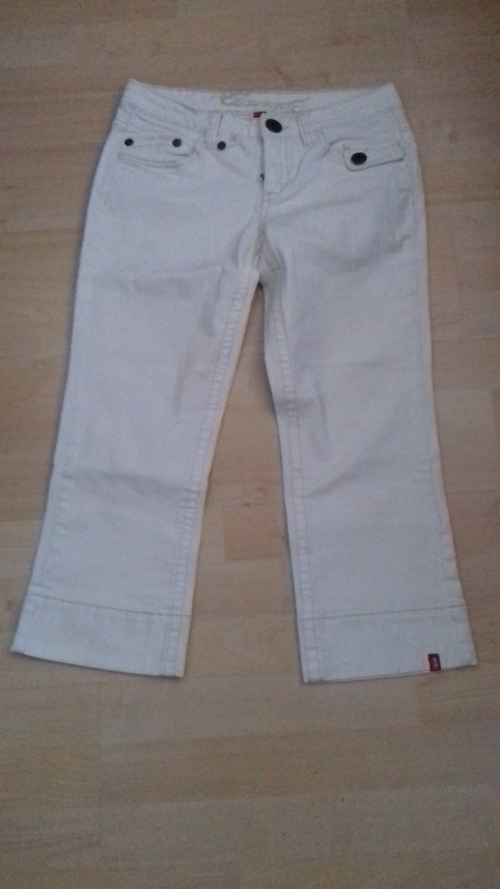 weisse 3/4 Sommerjeans von edc by Esprit Gr. 38 € 5,--