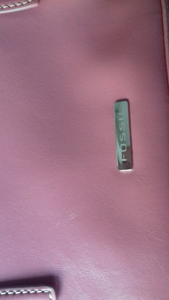 kleine rosa Fossil-Tasche € 15,--