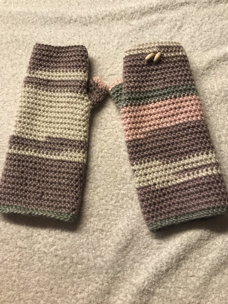 Handschuhe Stulpen neu