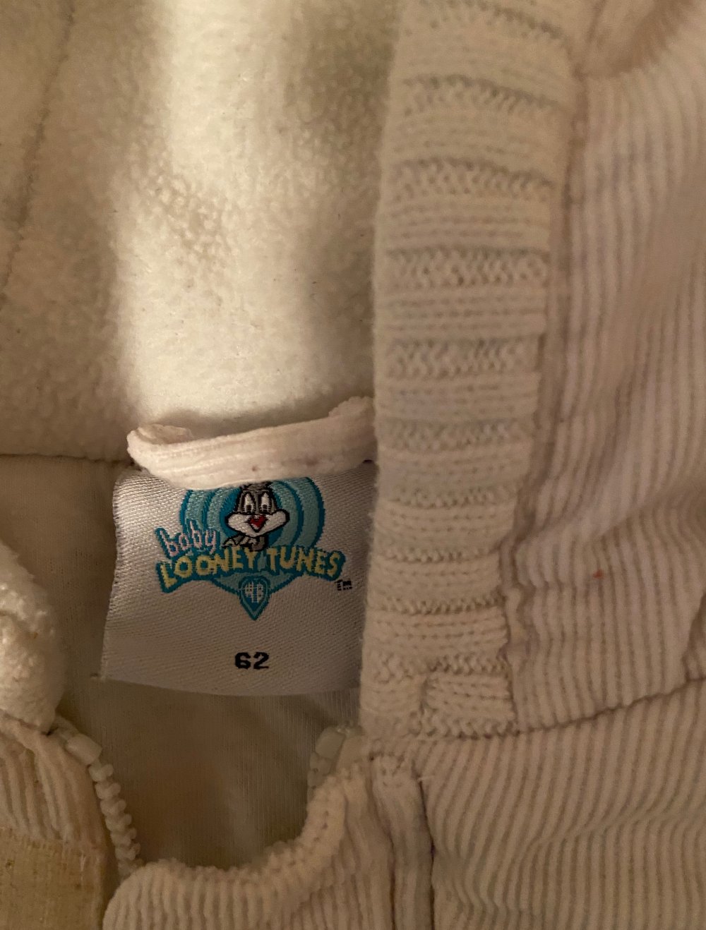 jacke weiß von looney tunes