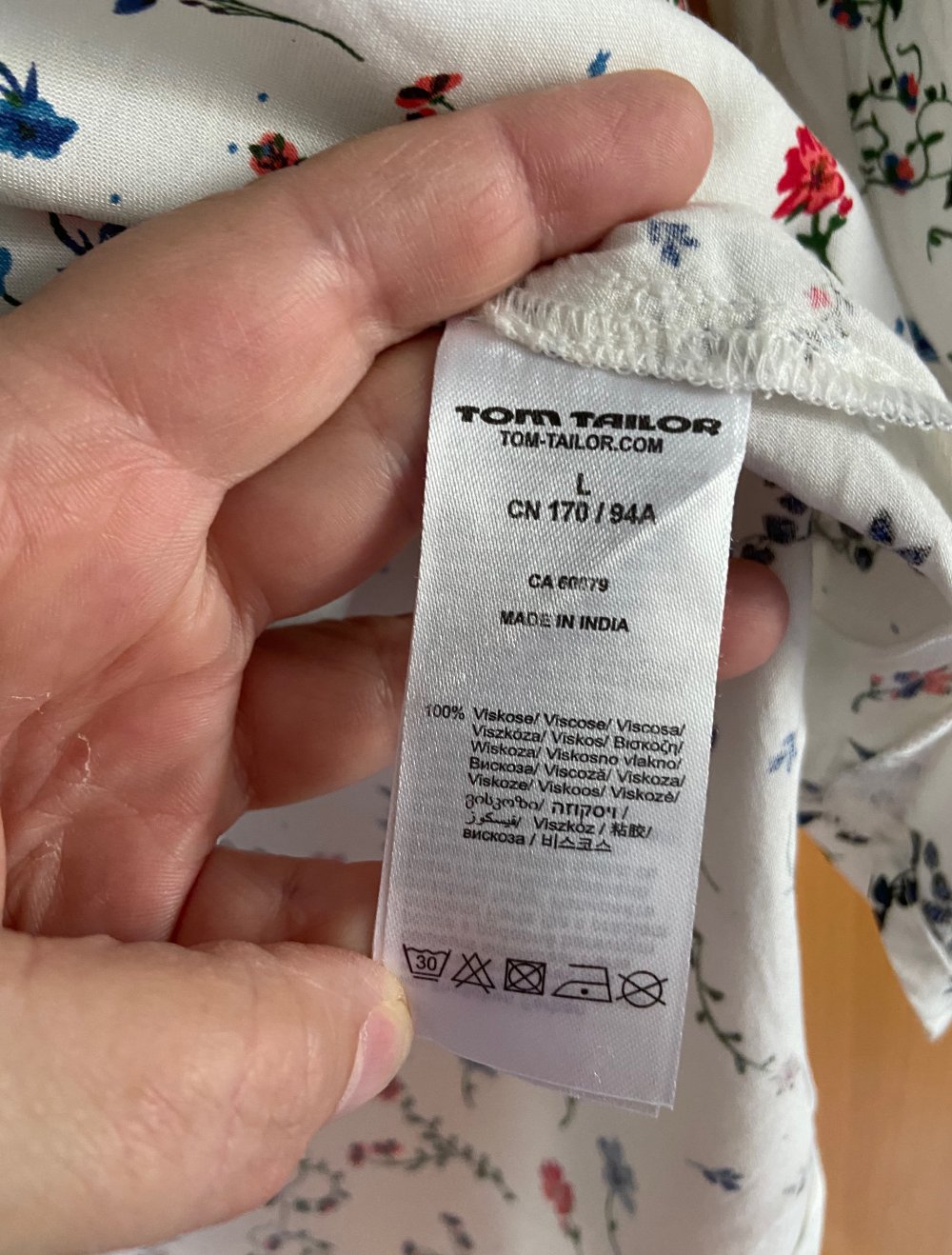 Bluse von tom Tailor