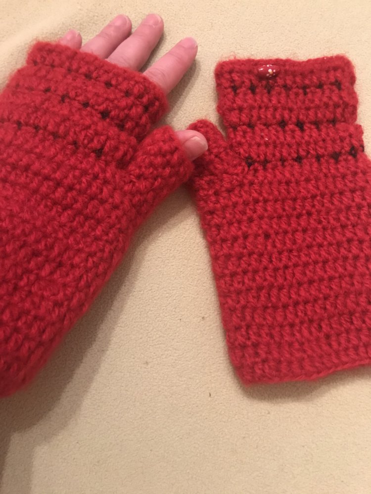 Handschuhe/ Stulpen neu