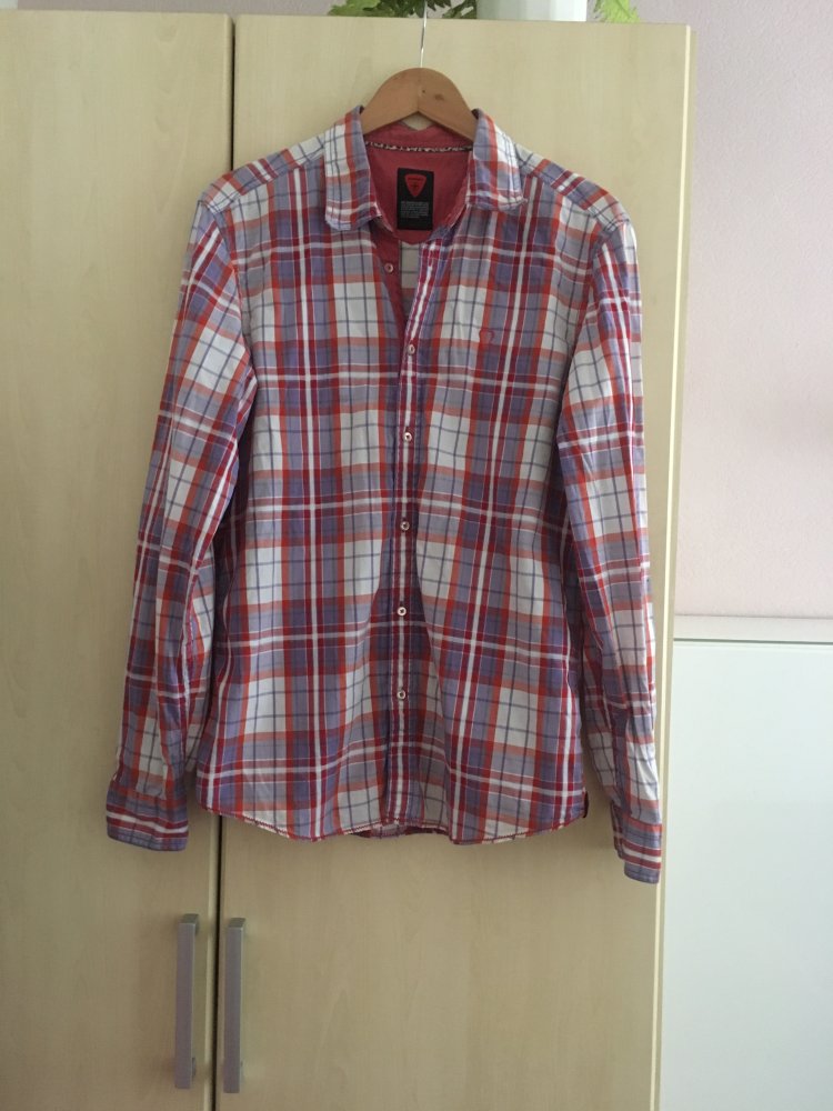 Strellson Herrenhemd kariert Gr. M