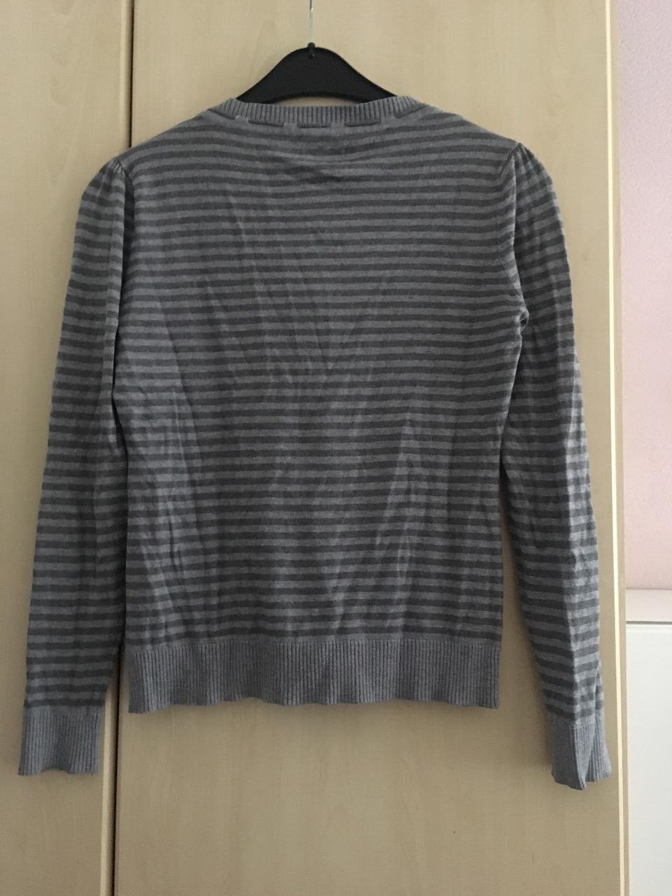 Damen Knopfbluse grau Gr. M