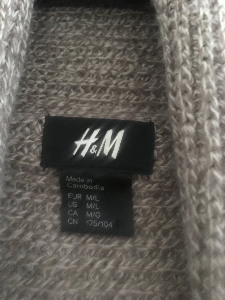 Damen Poncho beige Gr. M/L