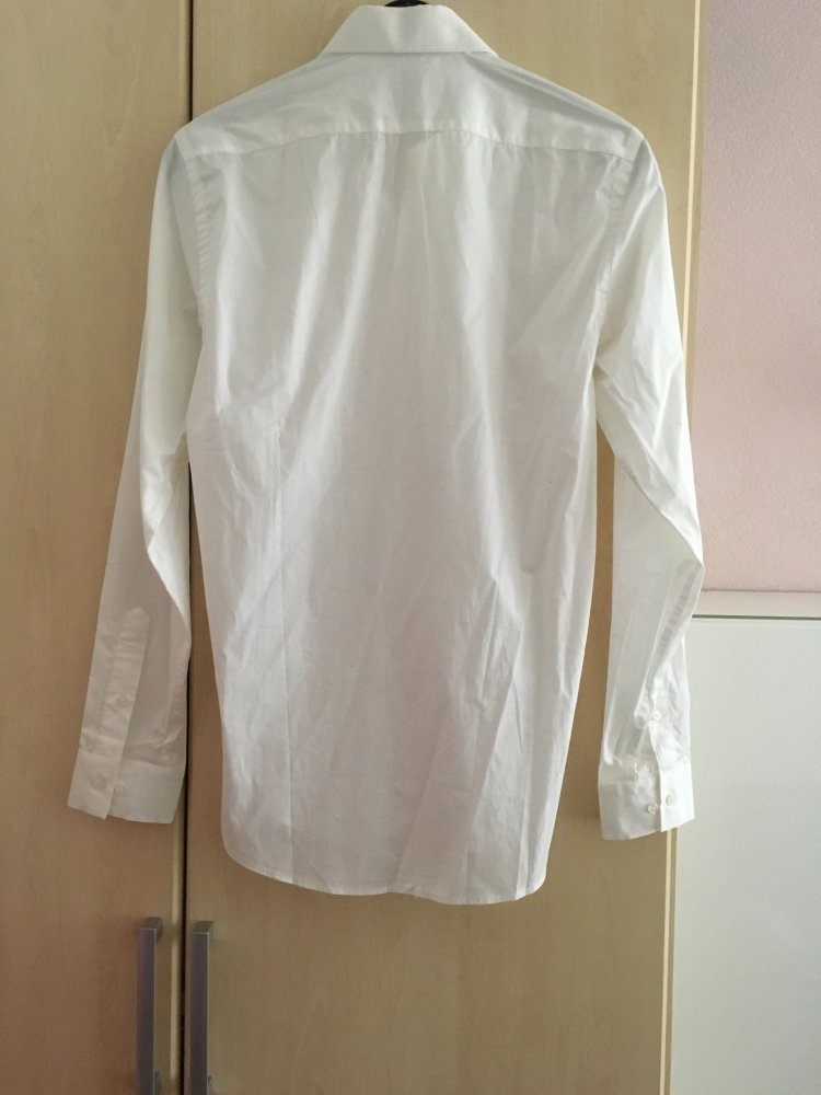 Herrenhemd weiß Gr. S