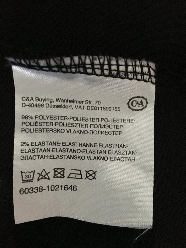 Damen Kleid Schwarz Gr. XS