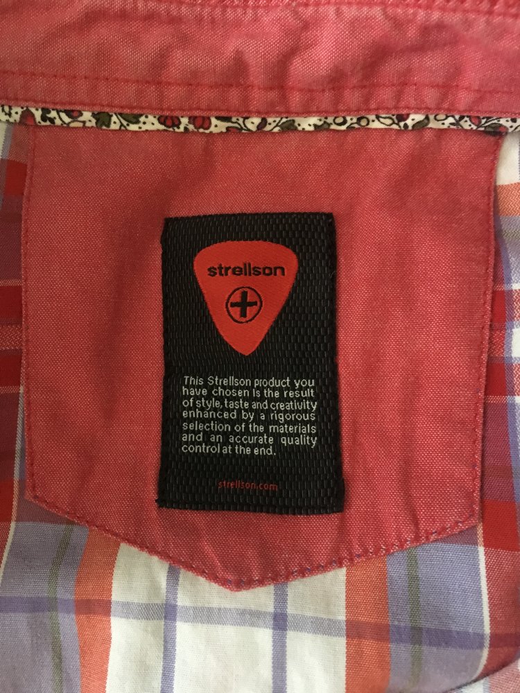 Strellson Herrenhemd kariert Gr. M