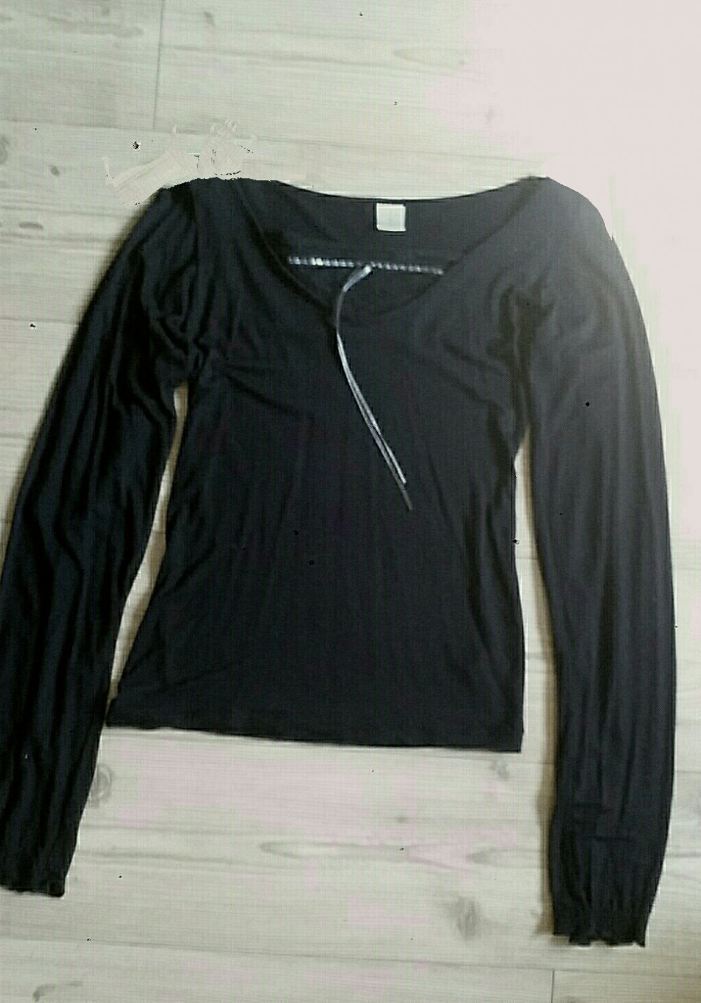 ° VIVE MARIA ° Shirt longsleeve Langarm Top schwarz 38 M