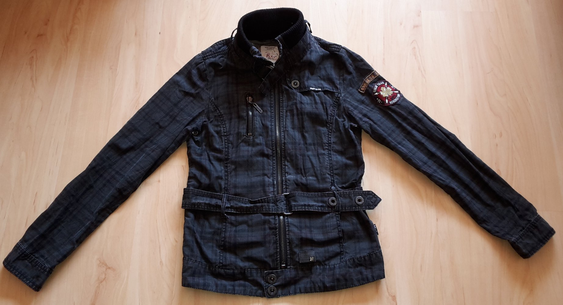 KHUJO Jacke LISSY III check Gr. L