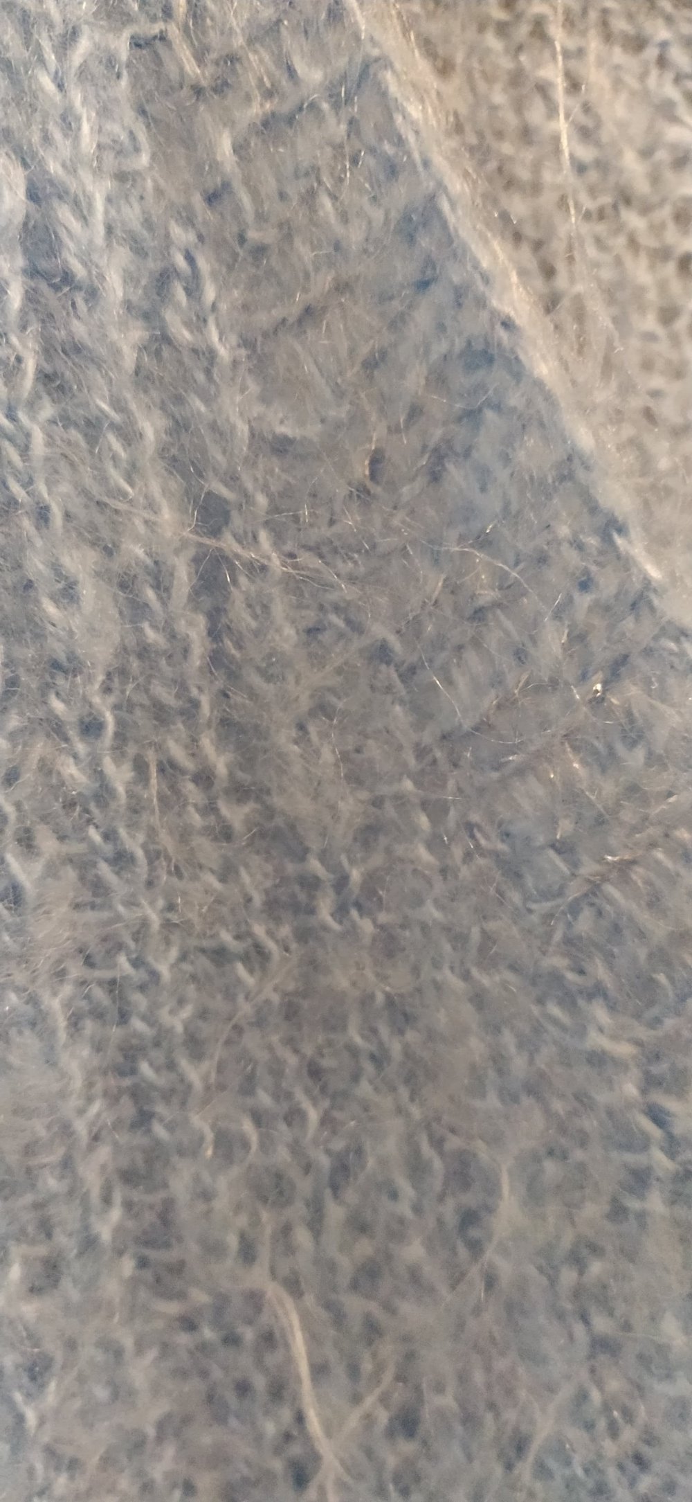 Flauschige Strickweste