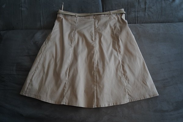 Esprit Damen Rock mit Gürtel 