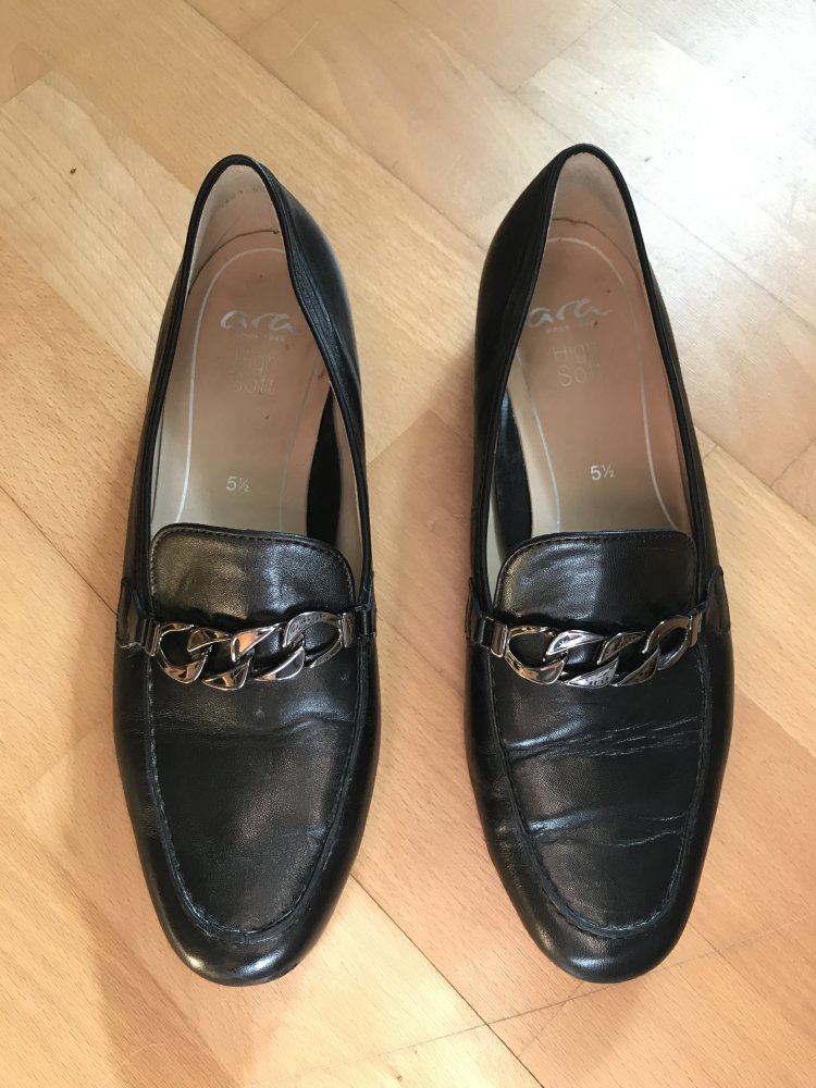 Ara, Schuhe, Slipper, HighSoft, schwarz, Gr. 5 1/2 (38 1/2)