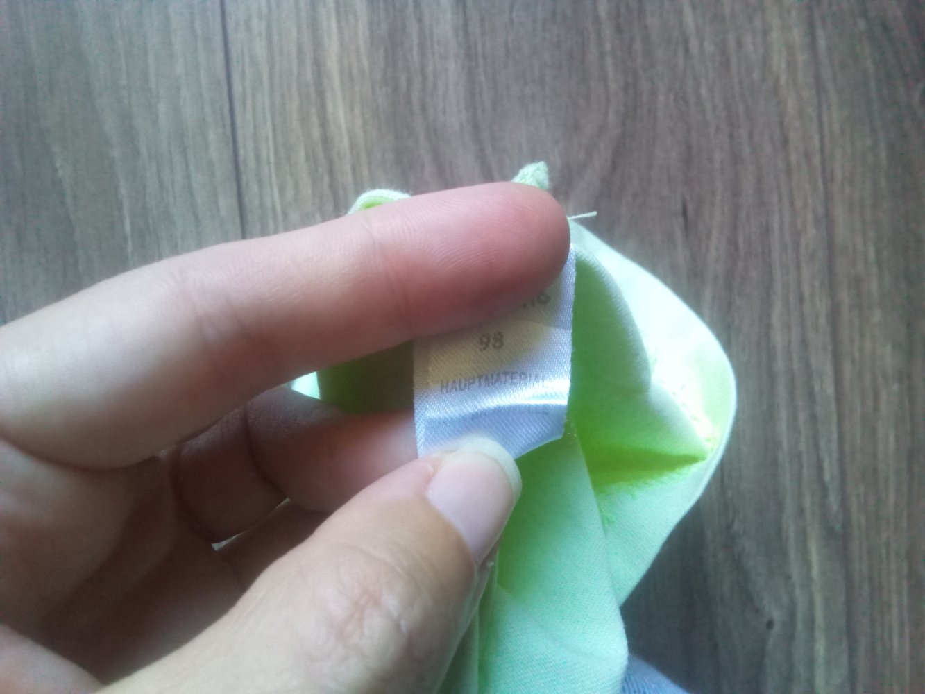 T-Shirt Pferd topolino 98 gelb grün neon 100% Baumwolle lovely circus