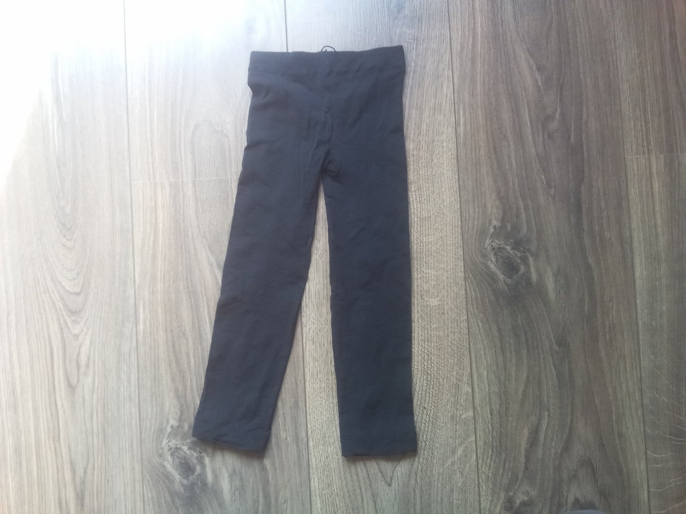 Feinstrumpfhose ohne Fuß schwarz uni 104 basic