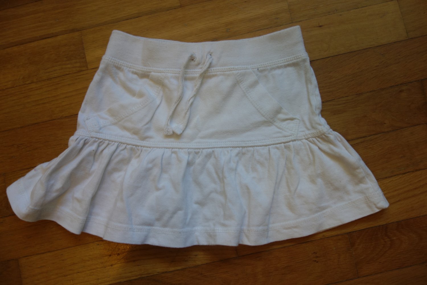 Rock weiß kik 92/98 uni 100% Baumwolle