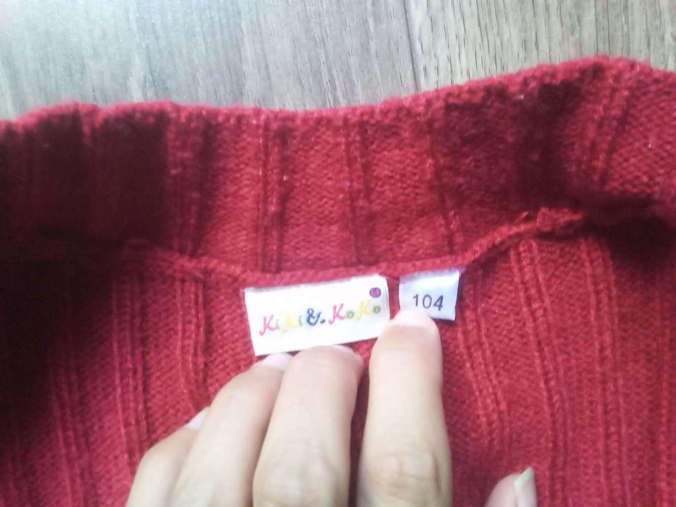 Strickjacke rot kiki und Koko 104