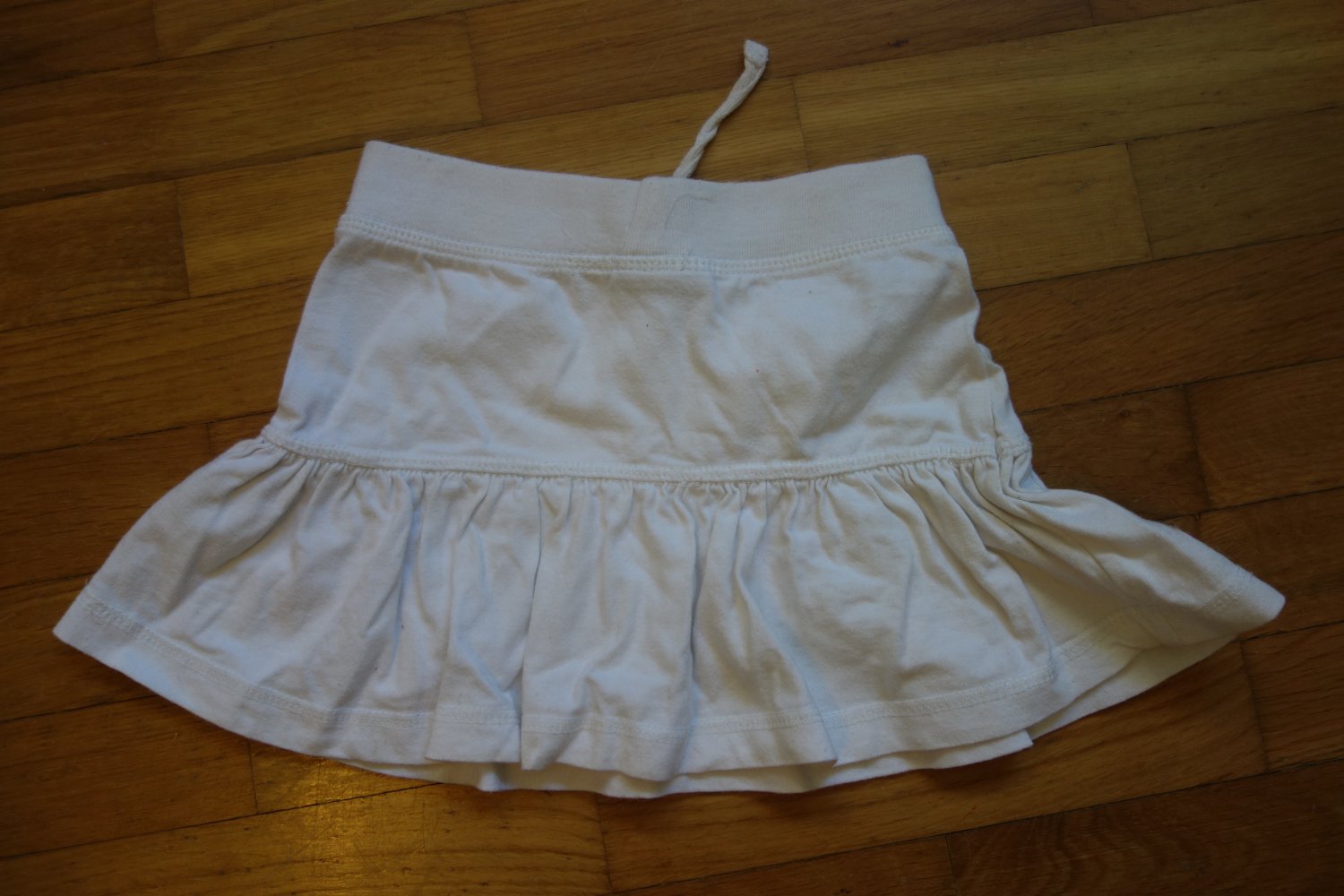 Rock weiß kik 92/98 uni 100% Baumwolle