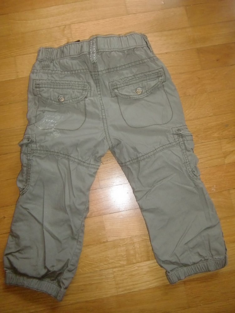 Hose khaki LOGG 92 Cargohose 100% Baumwolle