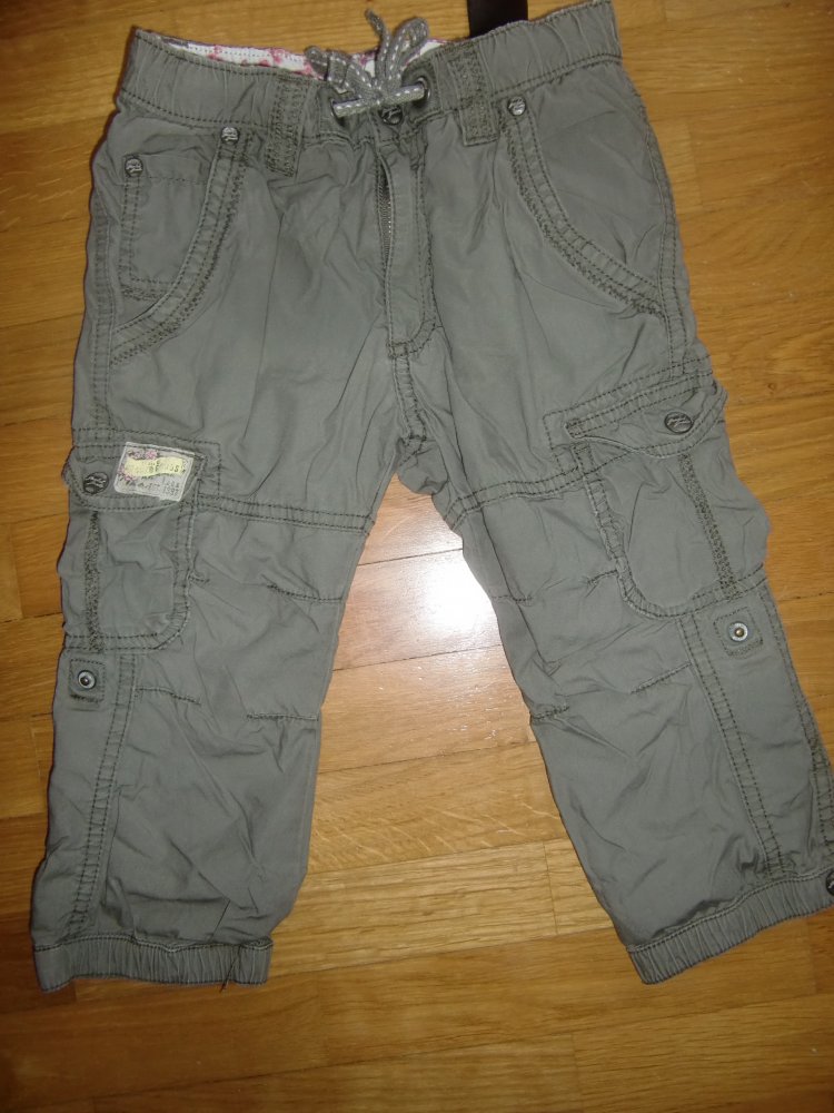 Hose khaki LOGG 92 Cargohose 100% Baumwolle