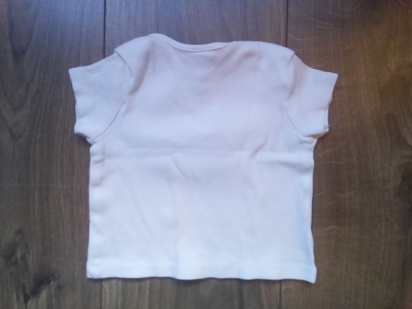 T-shirt weiß Flamingo 68 Babyclub 100% Baumwolle