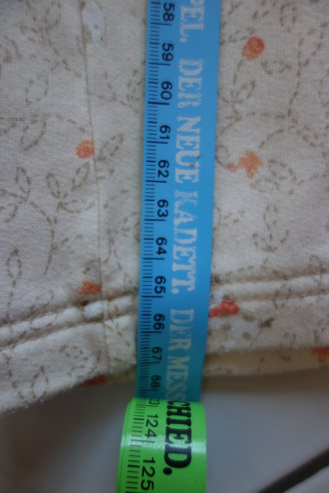 Schlupfhose handmade 116 beige Hunde