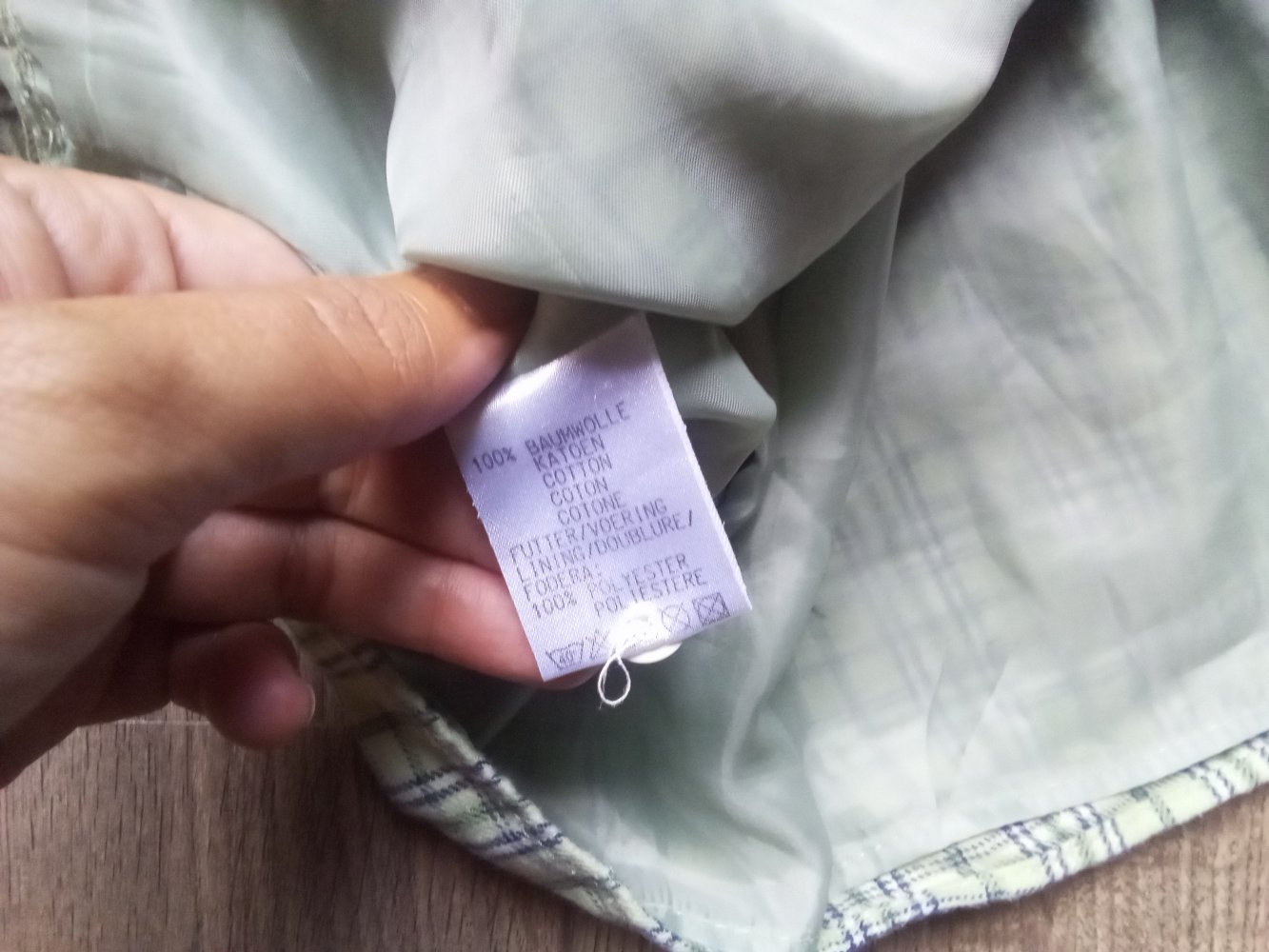 Sommerkleid grün kariert 86 Babyworld 100% Baumwolle