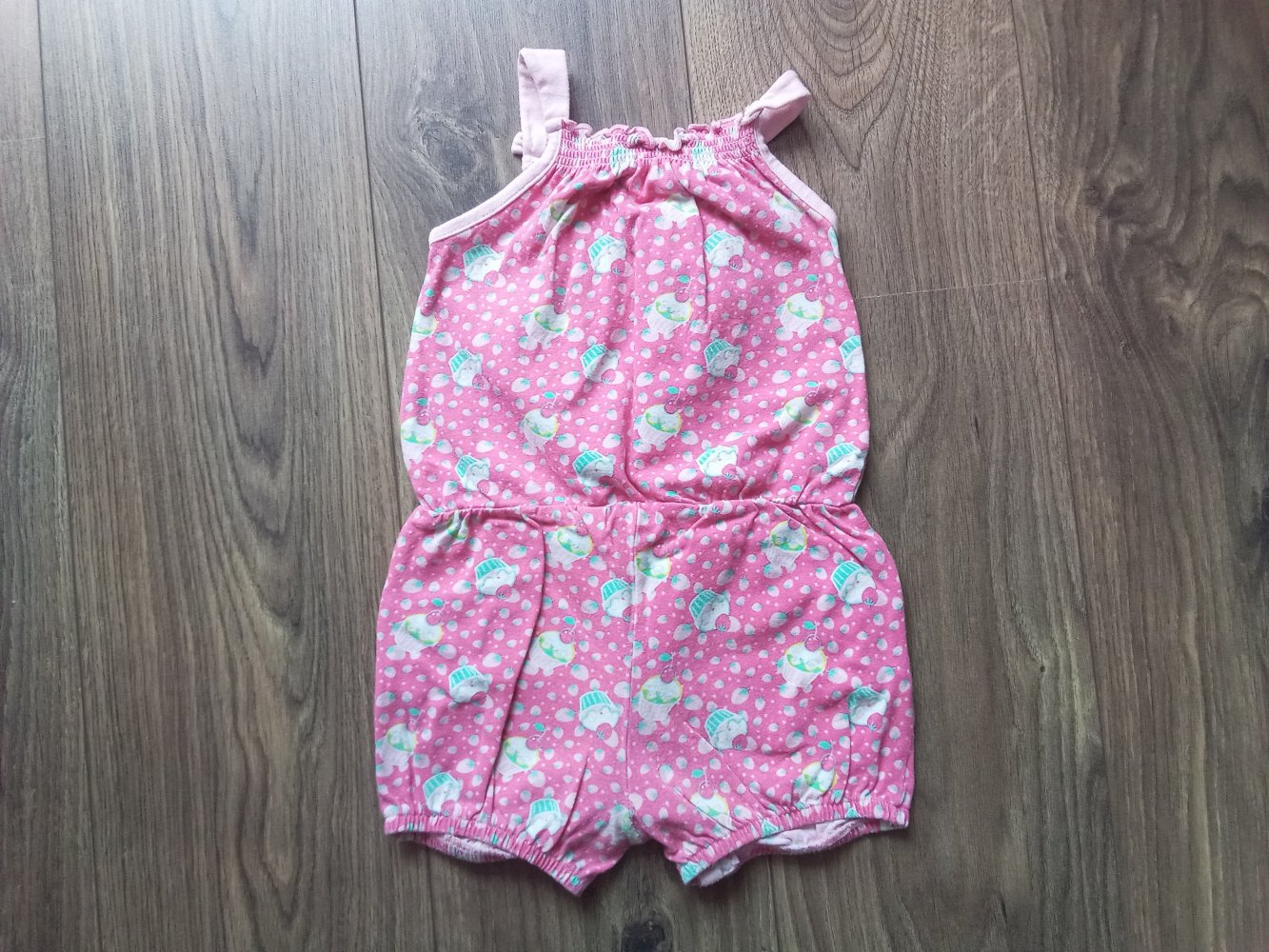 Jumpsuit pink 86 topomini Einteiler cupcakes