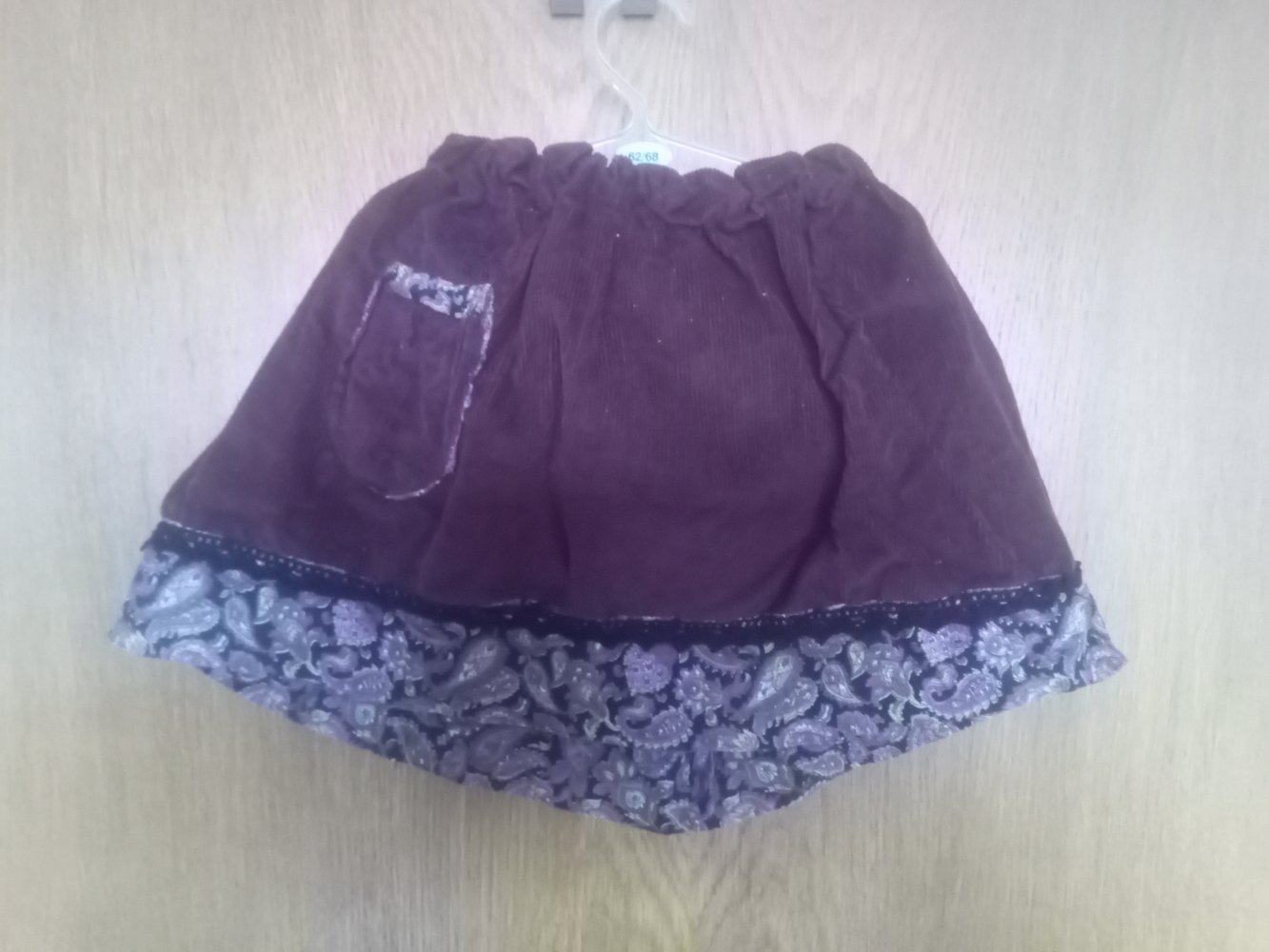 Cordrock bordeaux handmade 98