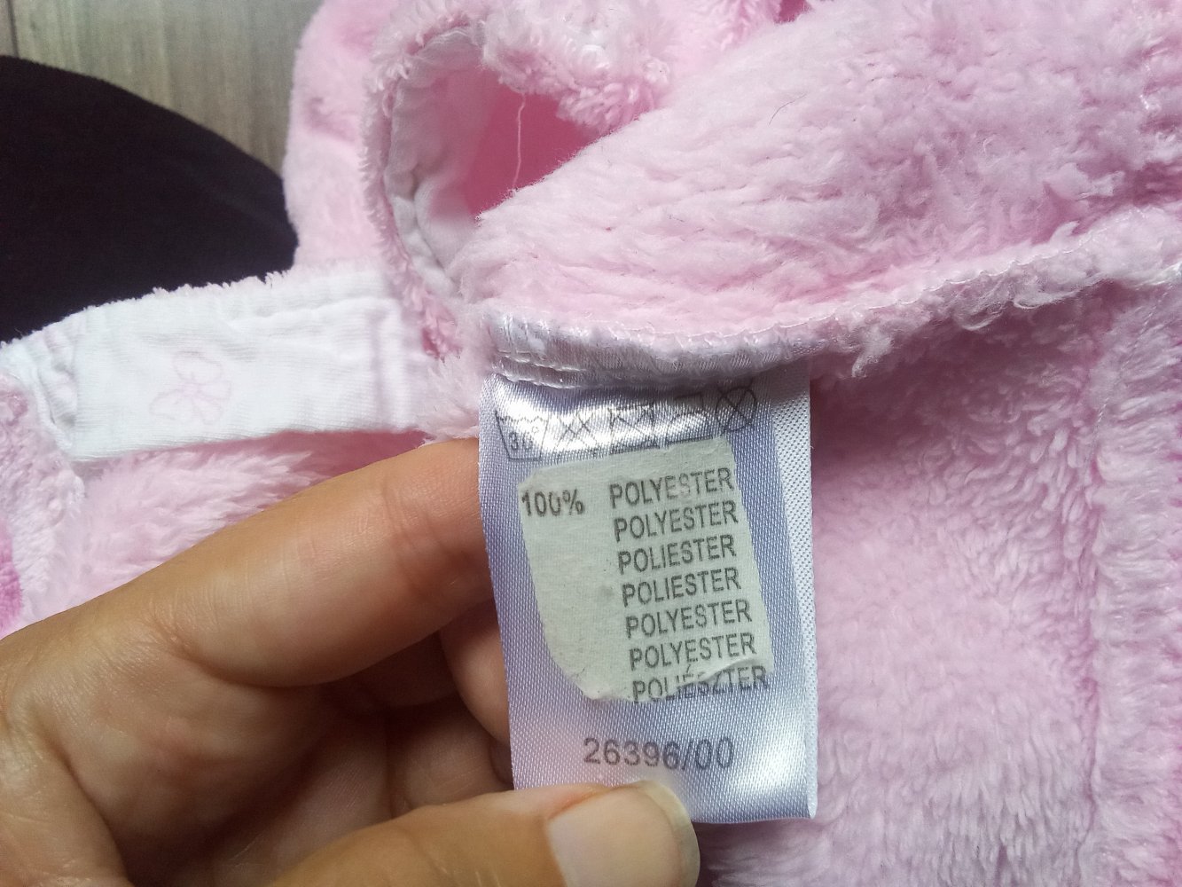 Kuscheljacke 68 rosa Teddyfelljacke