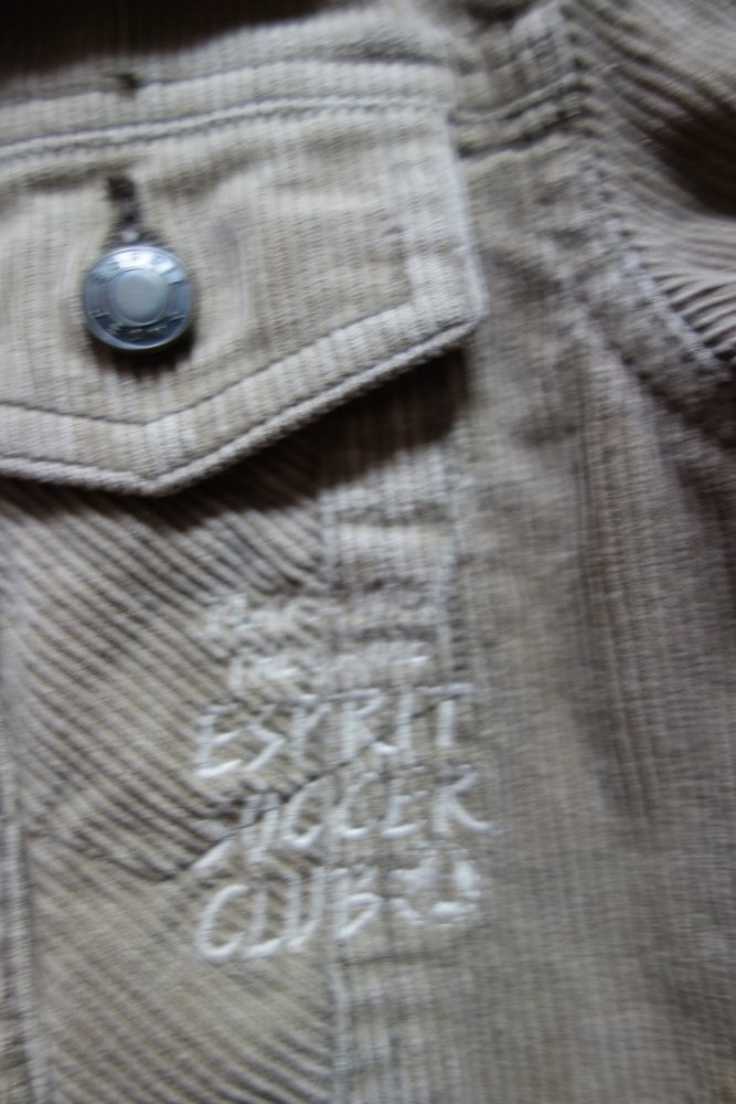 Cordjacke Esprit 92/98 beige 100% Baumwolle