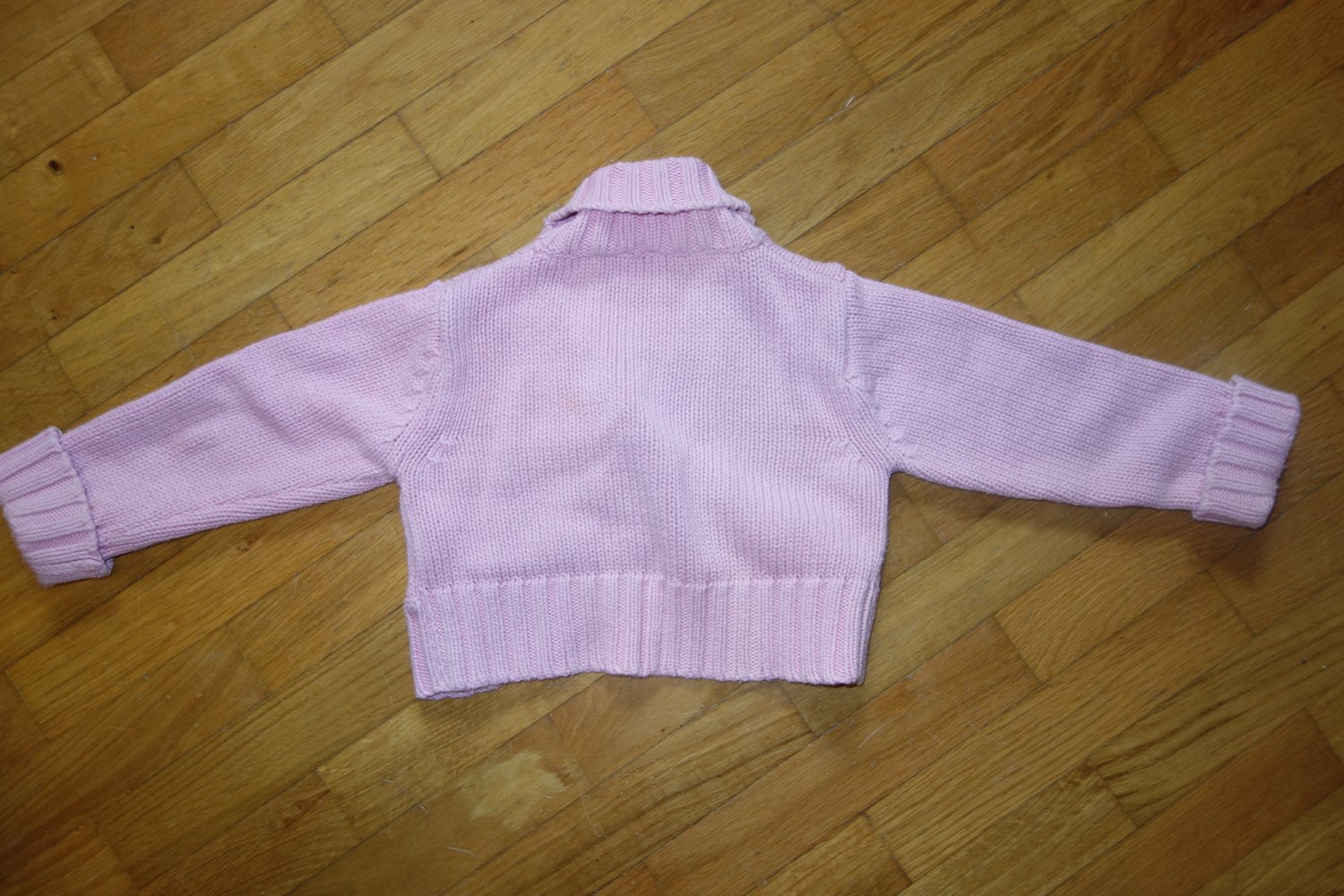 Strickjacke Strickbolero rosa H&M 98 100% Baumwolle