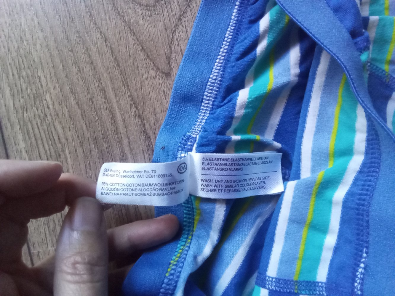 Set 5 Unterhosen Here+there Disney Spiderman blau rot c&a rock