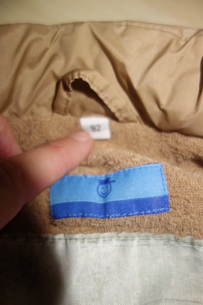 Weste braun 92 Elch Steppweste Übergang