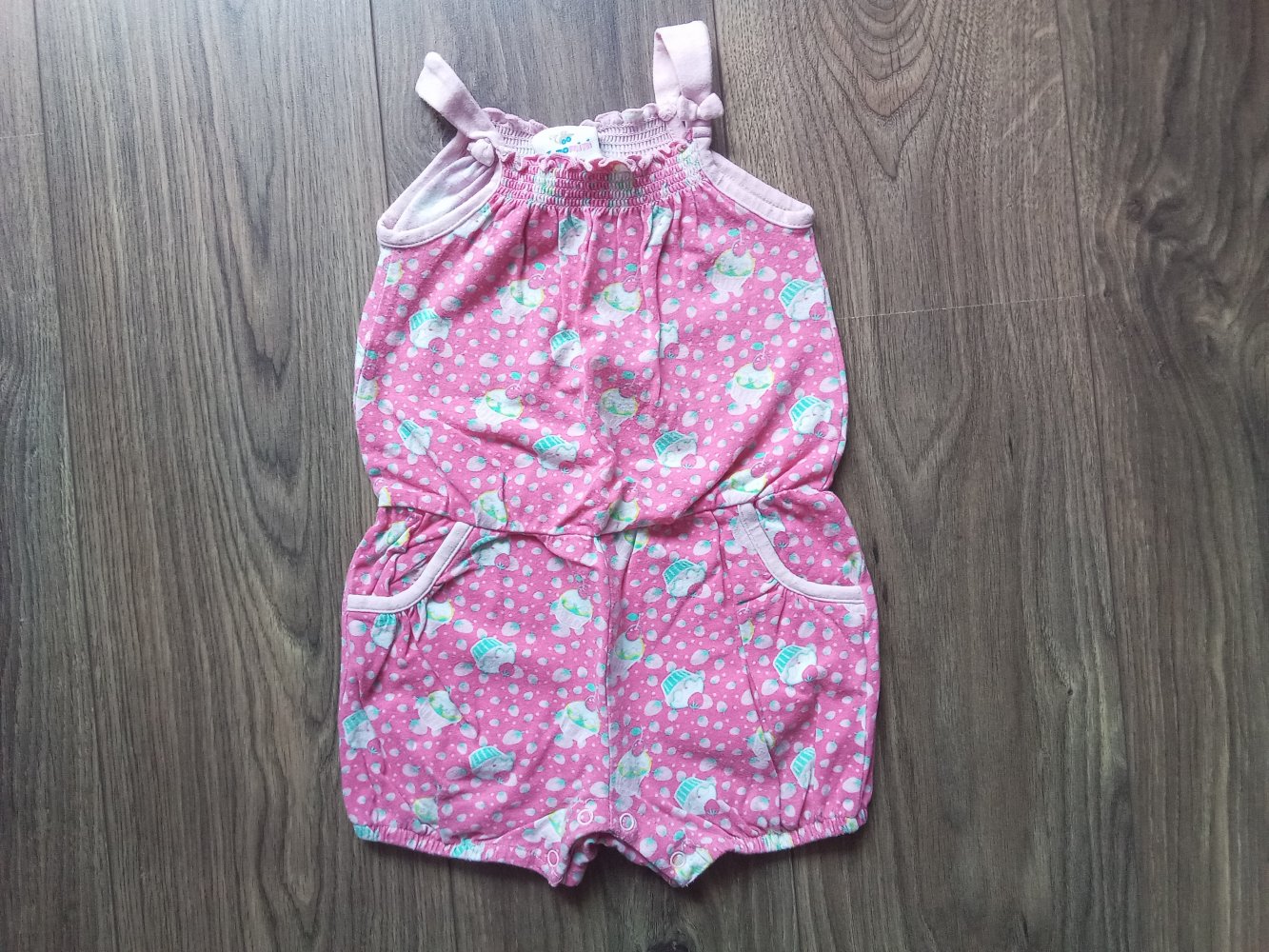 Jumpsuit pink 86 topomini Einteiler cupcakes