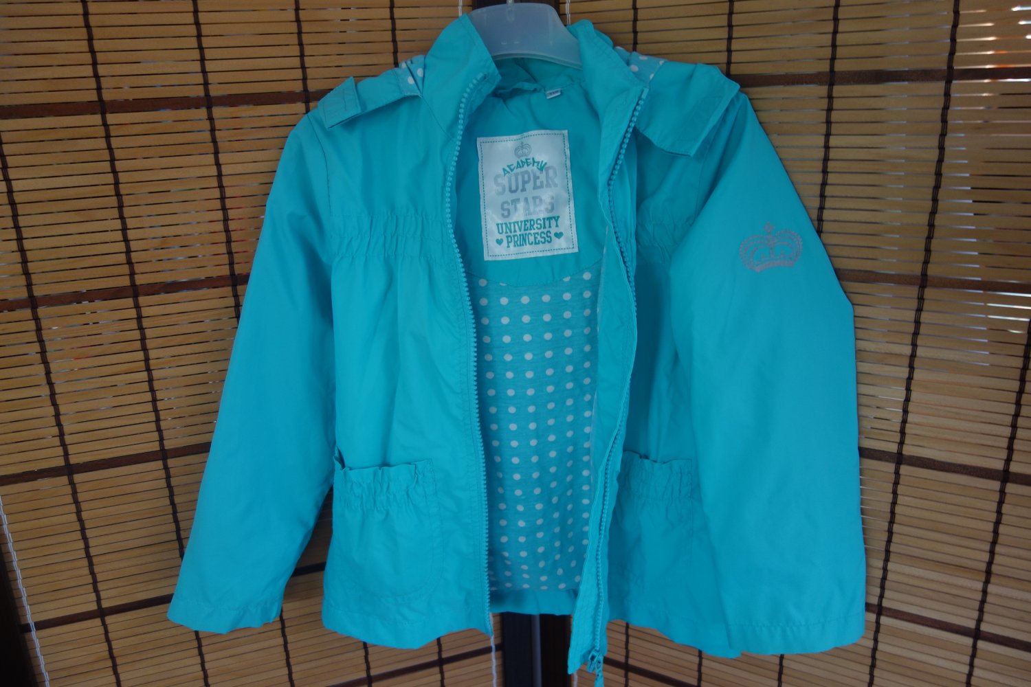 Sommerjacke Palomino hellblau türkis 110 uni