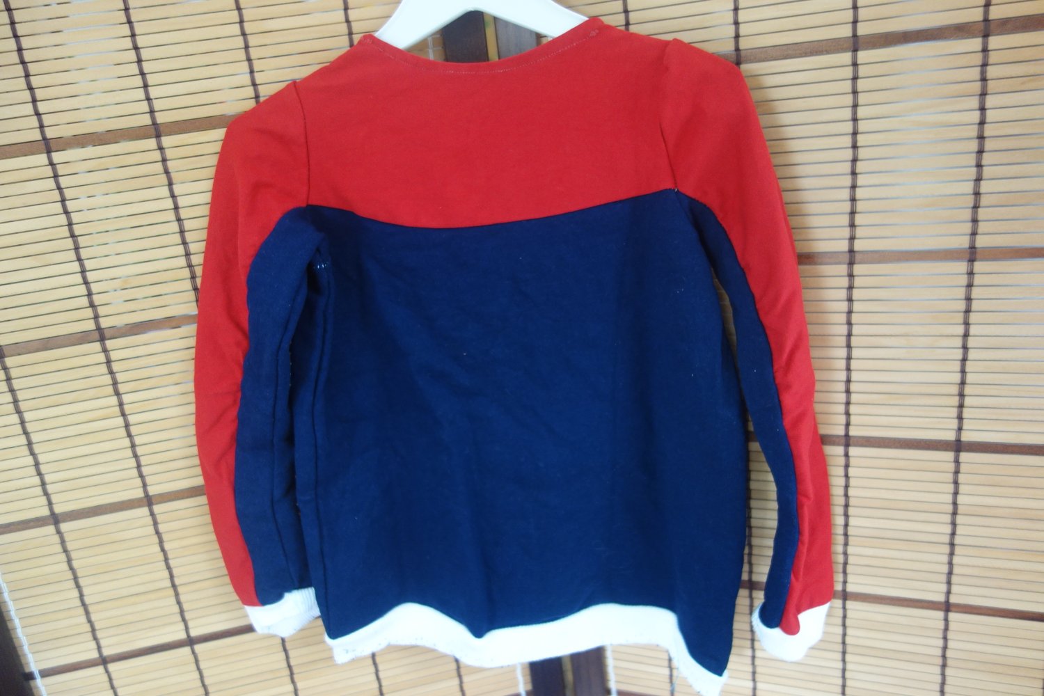 LA-Shirt handmade Ritter rot dunkelblau scout E 122/128