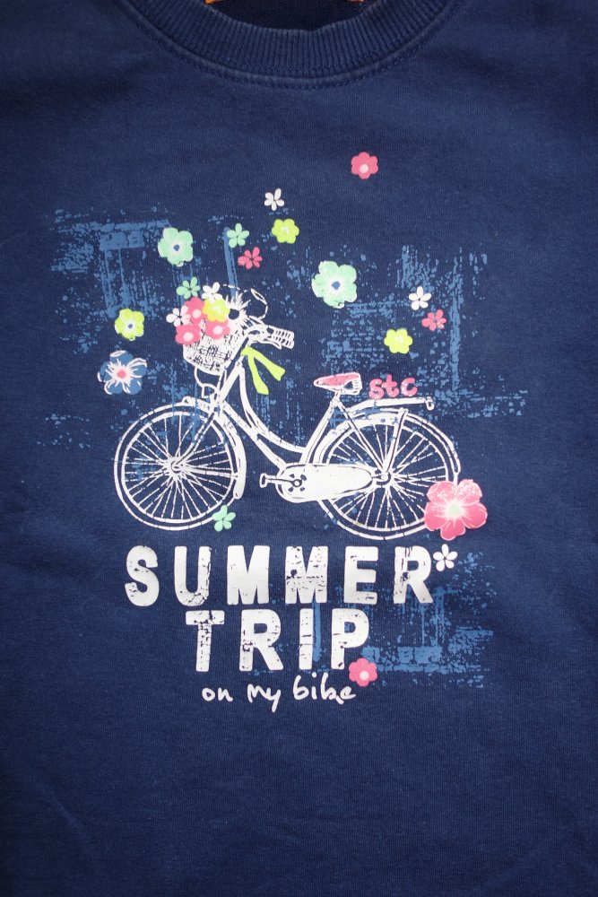 Pullover Staccato dunkelblau Fahrrad 92 98 summer trip