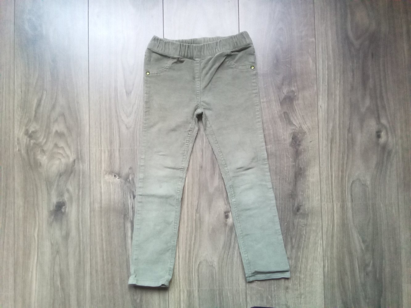 Jeggings braun Cord topolino 110 uni Schlupfhose