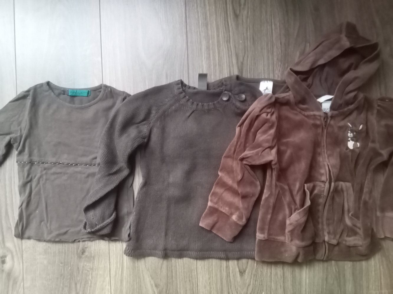 Strickpulli zara kids braun 104